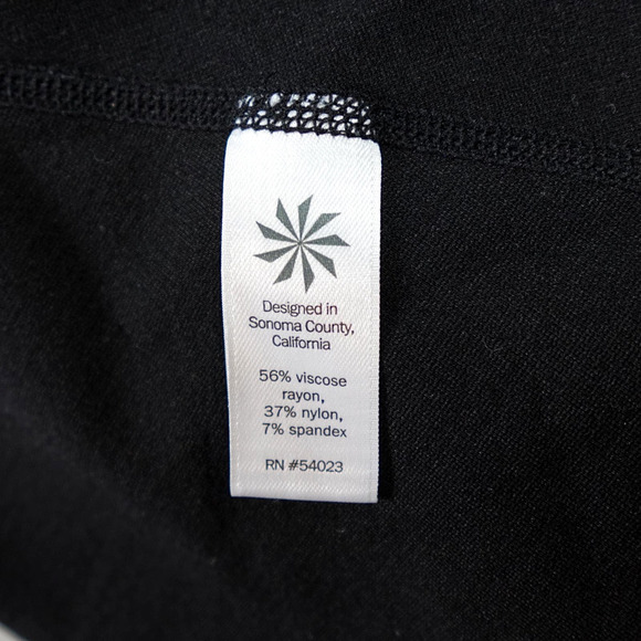 Athleta Dress Womens Small Black Ponte Fit and Flare En Route Career Office - Picture 11 of 16